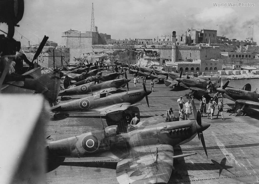 Seafire Mk III HMS Khedive Malta