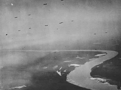 Short Stirlings Towing Horsa Gliders Across Rhine 1945