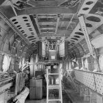 Stirling bomber fuselage interior