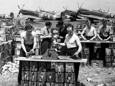 2 TAF Spitfires 332 411 and 56 Sqn 9jun44