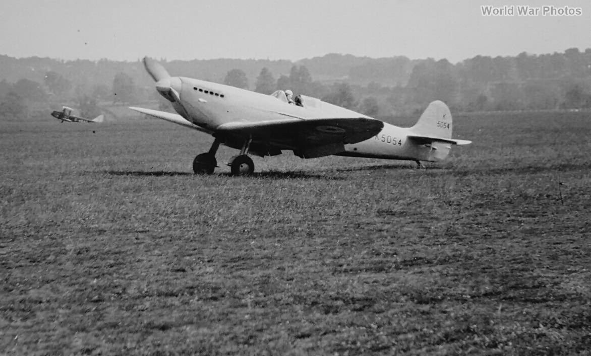 Prototype Spitfire K5054 at Eastleigh 2
