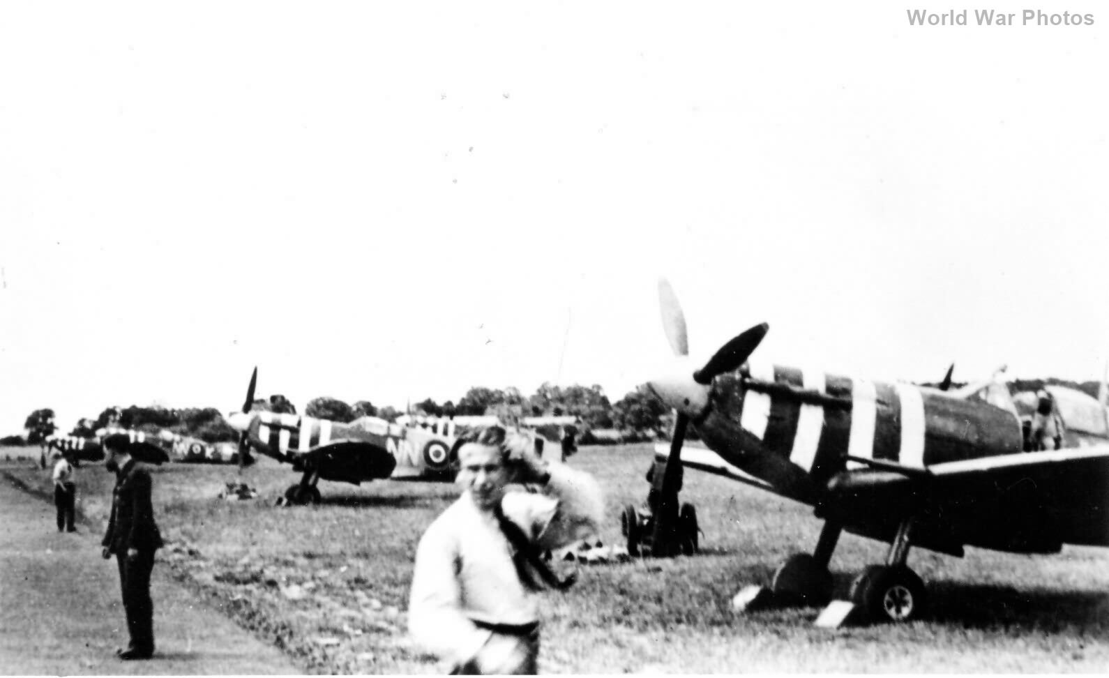 Spitfires Operation Jubilee markings