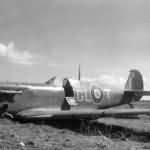 Crashed Spitfire Mk Vb