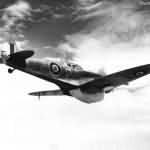 Spitfire Vc BR202 Prototype with extra tank