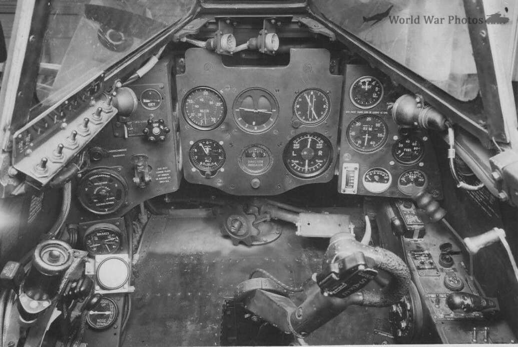 Spiteful cockpit