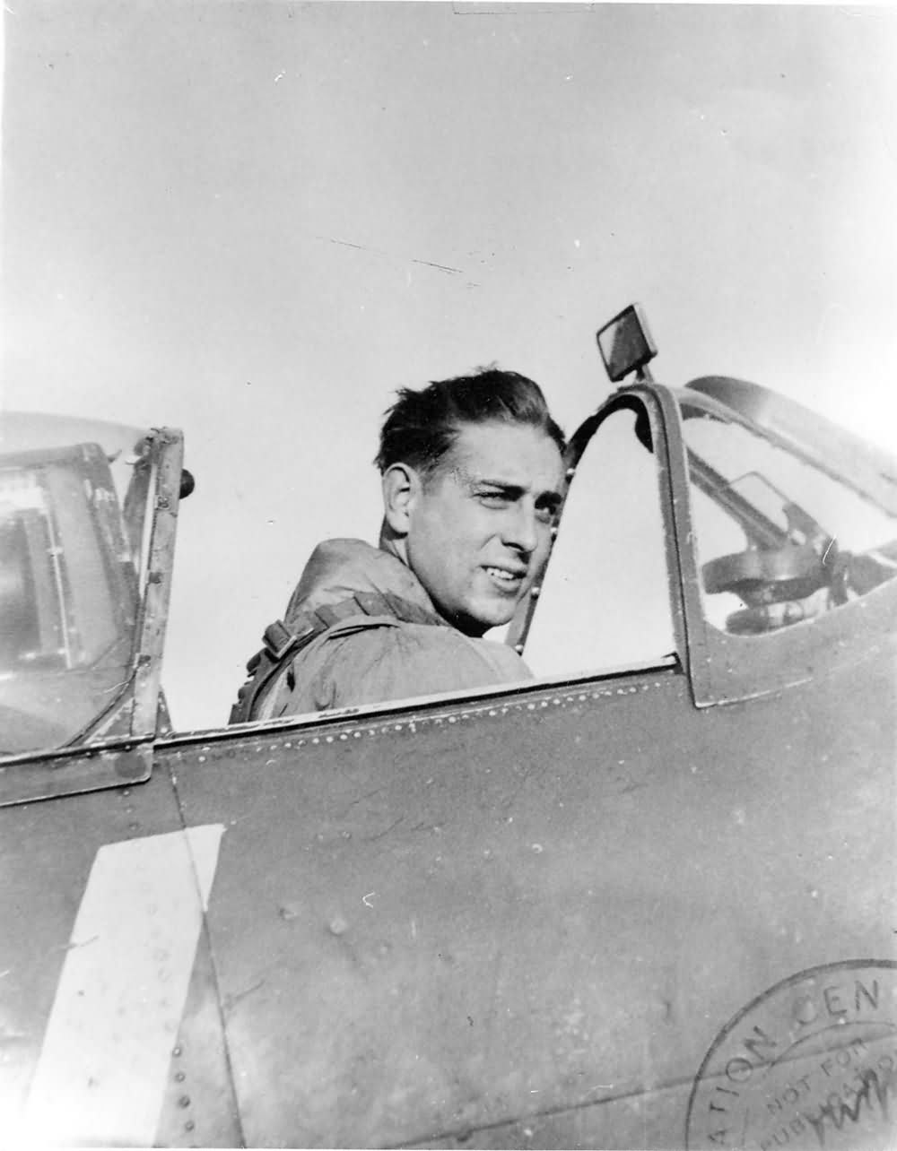 Spitfire Mk Vb pilot George Carpenter No. 121 Squadron RAF Eagle Squadron