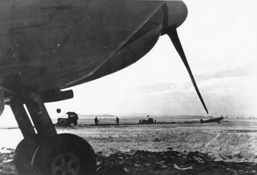 Spitfire of No. 19 Squadron During Battle of Britain 1940 Fowlmere 2