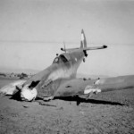 Crashed Spitfire of the RAAF