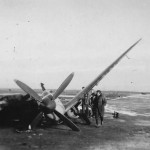 Destroyed Spitfire 1945 Attack on Eindhoven Airfield 1 January 1945