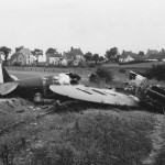 Destroyed Supermarine Spitfire Mk I 1940