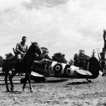 Spitfire IXB of RAF 602 Squadron Longues sur Mer airfield B-11 France August 1944