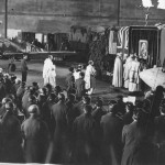 Spitfire Polish Bishop Leads Mass for No. 317 Fighter Squadron 1944
