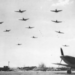 Squadrons of Spitfires Taking off from RAF Biggin Hill 1942