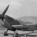 Supermarine Spitfire Mk V Parked on Airfield