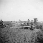 Supermarine Spitfire of No. 74 Squadron RAF forced landed