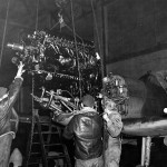 Supermarine Spitfire of the 336th Fighter Squadron 4th Fighter Group engine