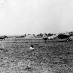 USAAF 307 th Fighter Squadron 31st FG Spitfires Mk Vb Takeoff from RAF station Biggin Hill 1942