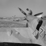 Spitfire Mk IX of No. 145 Squadron RAF at Pachino Sicily 1943