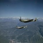 Spitfires Mk IX of No. 241 Squadron RAF MA425 RZ-R and MH635 RZ-U