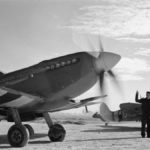 Spitfires Mk IX of No. 421 Squadron RCAF at B2 Bazenville 1944