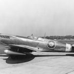 Spitfire Mk IX MK210 with metal drop tanks