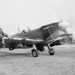 Spitfire Mk IXe of No. 412 Squadron RAF