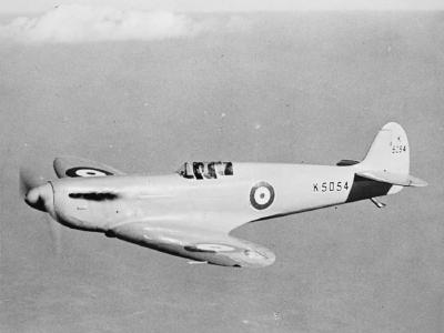 Spitfire Prototype K5054 May 1936