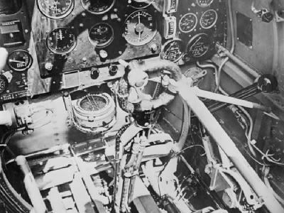 Spitfire Mk II cockpit