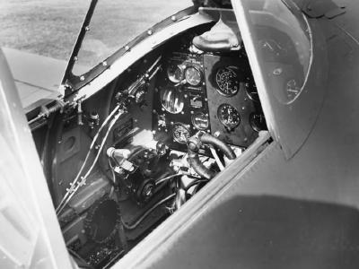 Supermarine Spitfire Mk IIa cockpit