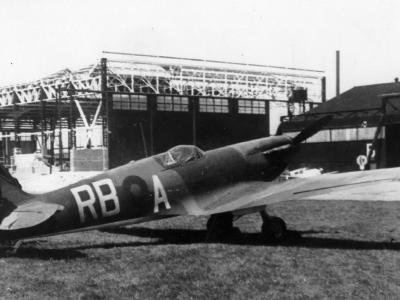 Spitfire Mk I K9806 RB-A of No. 66 Squadron RAF