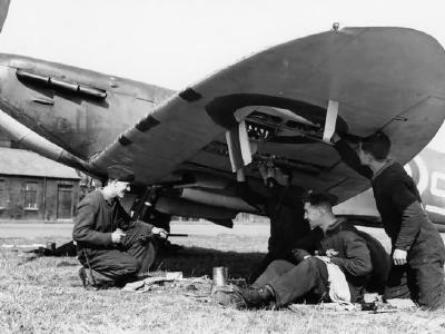 Spitfire Mk I at Biggin Hill September 1940