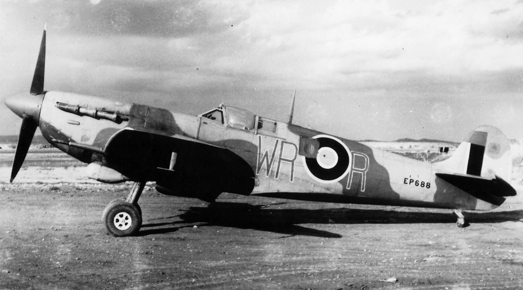 Spitfire Mk Vb WR-R EP688 of No. 40 Squadron SAAF