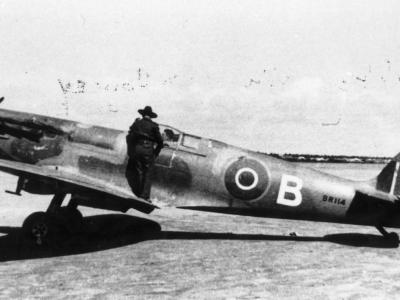 Spitfire Mk Vc BR114 103 Maintenance Unit in Aboukir Eygpt 1943