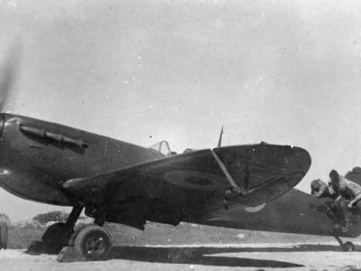 Spitfire PR Mk IV BP932 of No. 683 Squadron RAF, Malta