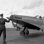 Spitfire Mk I LO-X of No. 62 Squadron RAF named „Bogus”