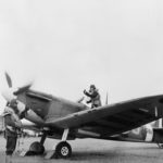 Spitfire Mk I X4381of No 501 Squadron RAF