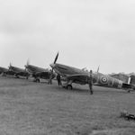 Spitfire Mk VB R7161 QJ-J of No. 92 Squadron RAF at Biggin Hill