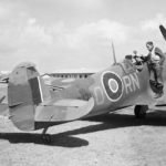 Spitfire Mk VC JK171 RN-O of No. 72 Squadron RAF