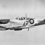 Spitfire Mk Vc ER934 F-A in flight over Egypt