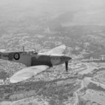 Spitfire Mk Vc MA859 passes over Fez Morocco