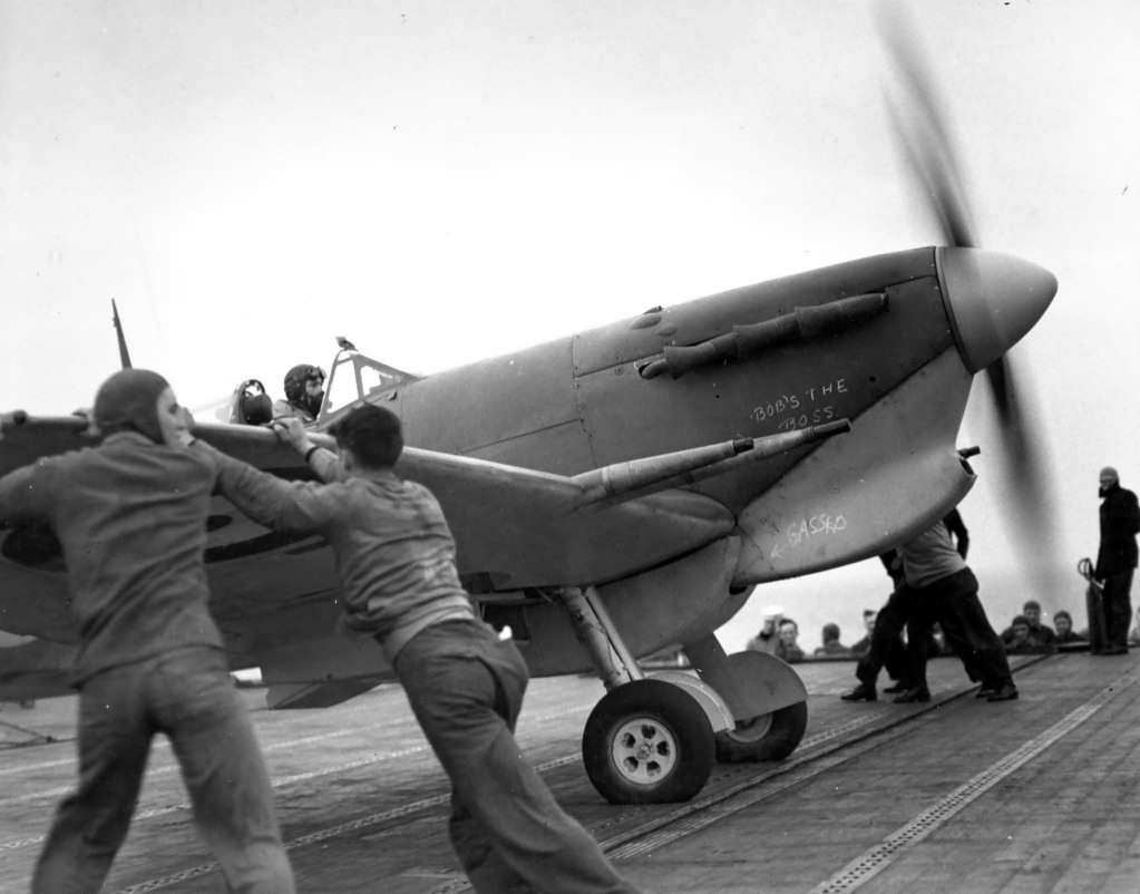 Supermarine Spitfire Mk V USS Wasp 3