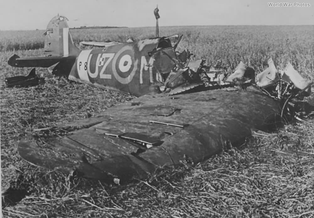 Spitfire IIa P8462 UZ-M September 1941