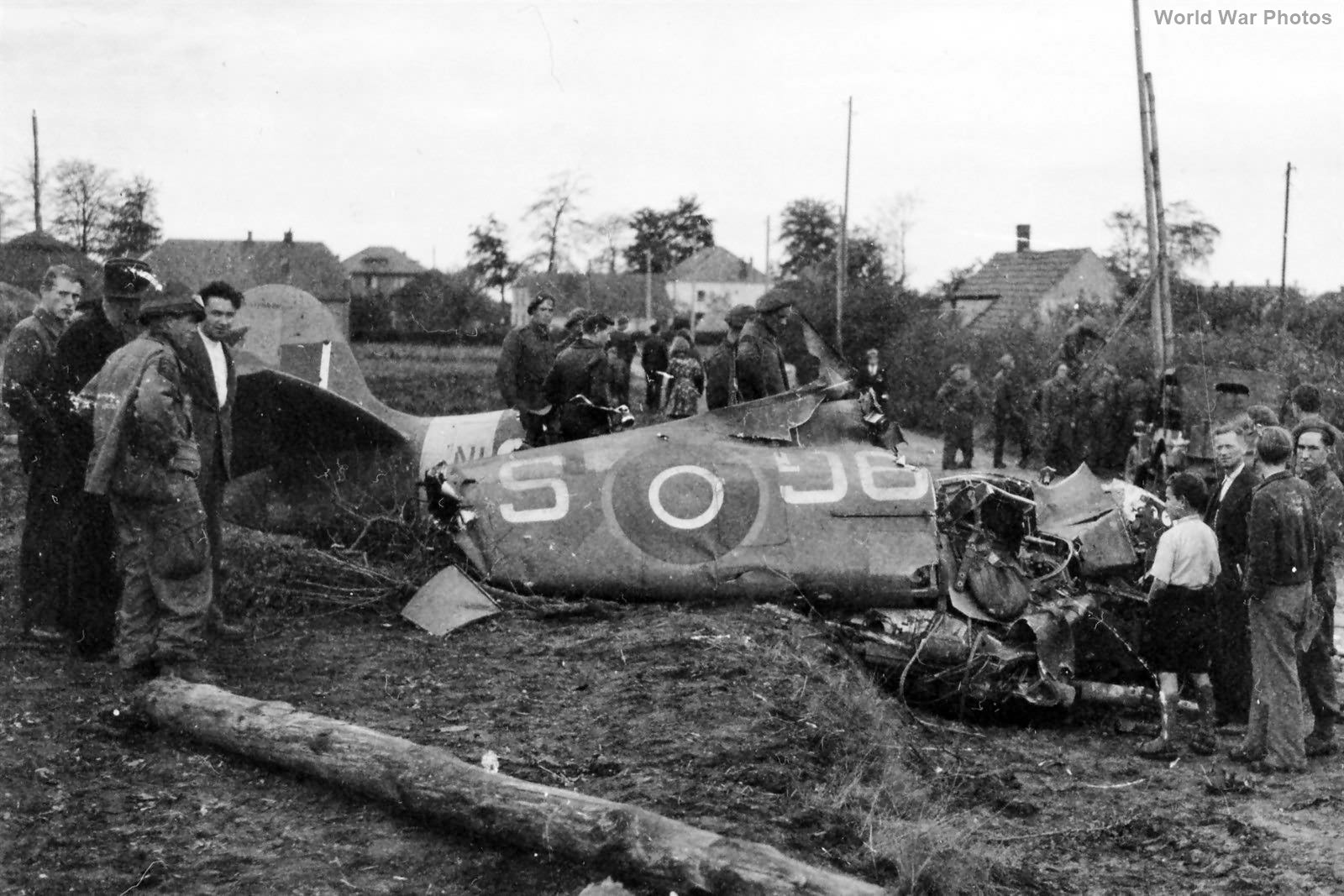 Spitfire NH151 wreck in Nijmegen 29 September 1944