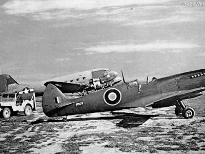 Spitfire PM133 PR blue Eschborne Frankfurt 1945