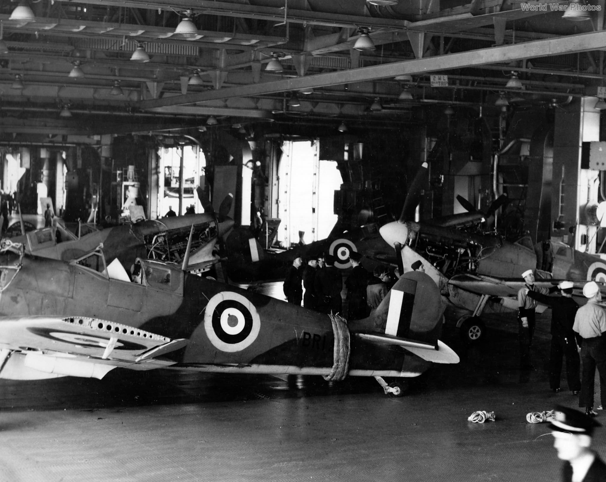 Spitfires USS Wasp 1942 2