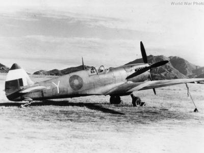 Supermarine Spitfire at Kai Tak