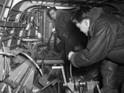 Sunderland Mk III mooring winch