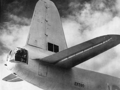 Short Sunderland Mk III tail