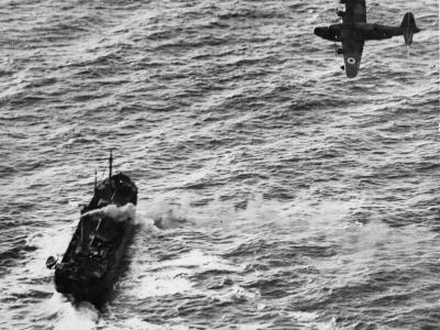 Sunderland during patrol duty
