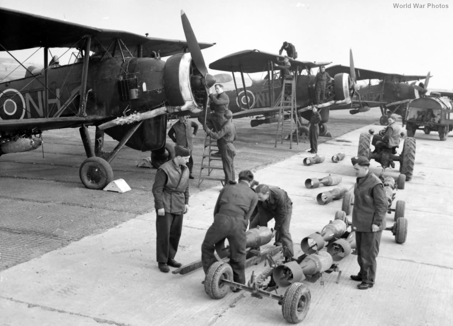 Swordfishes of No. 119 Squadron RAF Knokke le Zoute